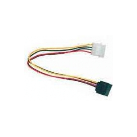 Cablexpert CC-SATA-PS-M - Power adapter - SATA power (M) to 4 PIN internal power (F) - 15 cm - 0