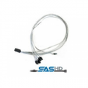 Microchip Adaptec - SAS internal cable - with Sidebands - SAS 6Gbit / s - 4-Lane - SATA (F) to 4 x Mini SAS HD (SFF-8643) (M) - 80 cm