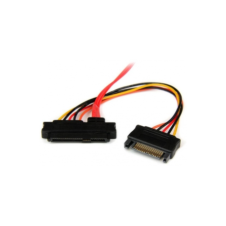 StarTech.com 50cm Internal Serial Attached SCSI Mini SAS Cable - SFF8087 to 4x SFF8482 - Internal Mini SAS Cable (SAS808782P50) - SAS internal cable - SAS 6Gbit / s - 36 pin 4i Mini MultiLane (P) to SATA power, 29 pin internal SAS (SFF-8482) - 50 cm - red - 2