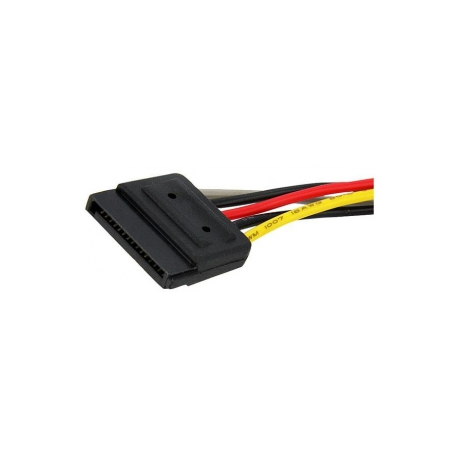 StarTech.com 6in SATA Power Y Splitter Cable Adapter - M / F - Power splitter - SATA power (M) to SATA power (F) - 6 in - PYO2SATA - Power splitter - SATA power (M) to SATA power (F) - 15.2 cm - for P / N: BRACKET125PT, BRACKET125PTP, BRACKET425F, PEXUSB311AC3, S251BU31REM, SATBP125VP - 3