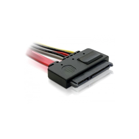 DeLOCK - SATA extension cable - Serial ATA 150 / 300 - SATA combo (M) to SATA combo (F) - 50 cm - 1