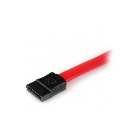 StarTech.com 0.3m SATA Extension Cable - 30cm 7 pin SATA Extension - 7 pin SATA Extension Cable - 7 pin SATA Extension cord - SATA extension cable - Serial ATA 150 / 300 / 600 - SATA (P) to SATA (R) - 30 cm - red - for P / N: SATA18RA1 - 3