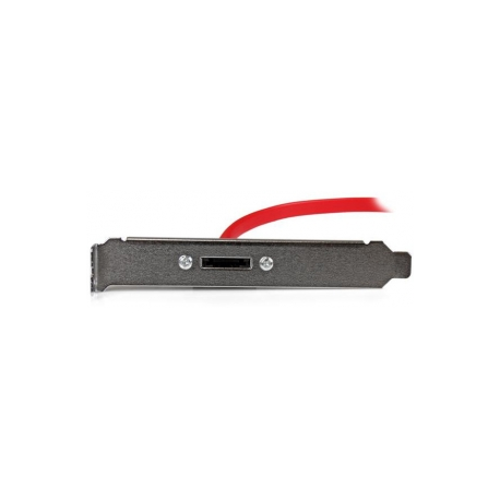 StarTech.com 18in 1 Port SATA to eSATA Plate Adapter - External SATA Plate - 6Gbps eSATA Port - Internal SATA to eSATA Adapter - 18 inch (ESATAPLT18IN) - SATA internal to external panel - Serial ATA 150 / 300 / 600 - SATA (F) to eSATA (M) - 45.72 cm - for P / N: S251SMU33EP, SDOCKU313E, SDOCKU33EF - 1