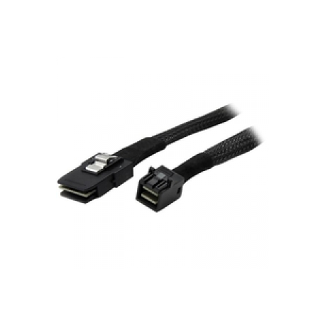 StarTech.com 1m Internal Mini SAS Cable - SFF-8087 to SFF-8643 - Mini SAS to Mini SAS (SAS87431M) - SAS internal cable - SAS 12Gbit / s - Mini SAS (SFF-8087) (P) to 4 x Mini SAS HD (SFF-8643) (P) - 1 m - latched, straight connector - black - for P / N: SFF86448PLT2 - 0