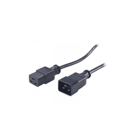 APC - Power cable - IEC 60320 C19 to IEC 60320 C20 - 61 cm - black - for P / N: AP98892F, AP98894F, AP98896F, SUVTR30KHS, SUVTR40KH4B5S, SUVTR40KH5B5S, SUVTR40KHS - 2