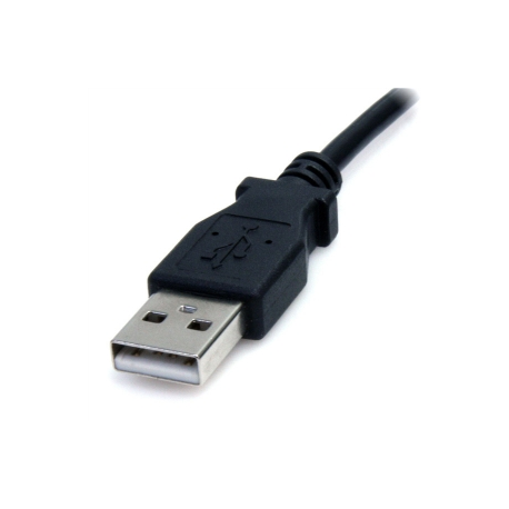 StarTech.com 2m USB to Type M Barrel Cable - USB to 5.5mm 5V DC Cable - USB to Barrel Jack 5V DC Plug (USB2TYPEM2M) - Power cable - USB (power only) (M) to DC jack 5.5 mm (M) - 2 m - molded - black - 1