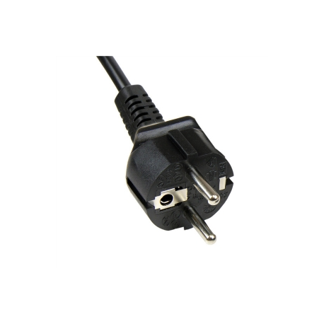 StarTech.com 2m (6ft) Laptop Power Cord, EU Schuko to C5, 2.5A 250V, 18AWG, Notebook  /  Laptop Replacement AC Cord, Printer / Power Brick Cord, Schuko CEE 7 / 7 to Clover Leaf IEC 60320 C5 - Laptop Charger Cable - Power cable - IEC 60320 C5 to CEE 7 / 7 (M) - AC 250 V - 2 m - black - 1