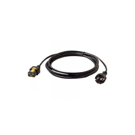APC - Power cable - IEC 60320 C19 to CEE 7 / 7 (M) - AC 240 V - 16 A - 3 m - black - for P / N: SMT2200I-AR, SMT2200R2I-AR, SMT3000I-AR, SMT3000R2I-AR, SRT1500XLI, SRT2200XLI-KR - 2