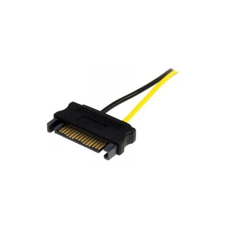 StarTech.com 6in SATA Power to 8 Pin PCI Express Video Card Power Cable Adapter - SATA to 8 pin PCIe power - Power cable - SATA power (M) to 8 pin PCIe power (M) - 15 cm - 0