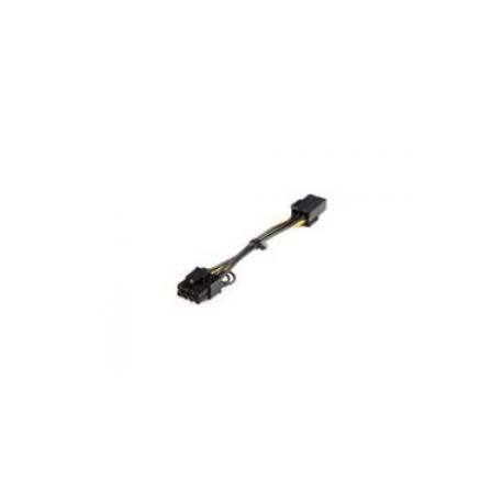 StarTech.com PCI Express 6 pin to 8 pin Power Adapter Cable - Power cable - 6 pin PCIe power (F) to 8 pin PCIe power (M) - 6.1 in - yellow - PCIEX68ADAP - Power cable - 6 pin PCIe power (F) to 8 pin PCIe power (M) - 15.5 cm - yellow - for P / N: ATX2POWER430, ATX2POWER530 - 0