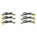 APC - Power cable - IEC 60320 C13 to IEC 60320 C14 - 10 A - 61 cm - 90° connector - black - Worldwide - for P / N: SCL500RMI1UC, SCL500RMI1UNC, SMTL750RMI2UC, SRT1500RMXLI, SRT1500XLI, SRT2200XLI-KR