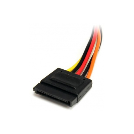 StarTech.com 12in 15 pin SATA Power Extension Cable - SATA Power Male to Female Extender - 12 Inch SATA Power Extension Cord - Power extension cable - SATA power (M) to SATA power (F) - 30.5 cm - for P / N: PYO2SATA, PYO4SATA, SATAPOWADAP - 2