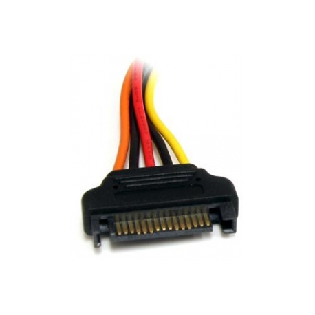 StarTech.com 8in 15 pin SATA Power Extension Cable - 8 SATA power Extension Cable - 8 SATA power Extension cord - Power extension cable - SATA power (M) to SATA power (F) - 20.3 cm - for P / N: PYO2SATA, PYO4SATA, SATAPOWADAP - 4
