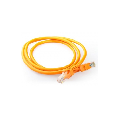 Gembird - Patch cable - RJ-45 (M) to RJ-45 (M) - 50 cm - UTP - CAT 5e - molded - orange - 0