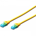 DIGITUS Ecoline - Patch cable - RJ-45 (M) to RJ-45 (M) - 1 m - UTP - CAT 5e - booted - blue