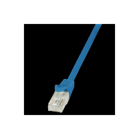 LogiLink - Patch cable - RJ-45 (M) to RJ-45 (M) - 5 m - UTP - CAT 5e - blue - 0