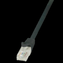 LogiLink - Patch cable - RJ-45 (M) to RJ-45 (M) - 2 m - UTP - CAT 5e - black