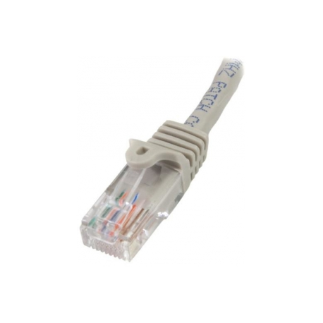 StarTech.com 10m Gray Cat5e  /  Cat 5 Snagless Ethernet Patch Cable 10 m - Patch cable - RJ-45 (M) to RJ-45 (M) - 10 m - UTP - CAT 5e - snagless, stranded - grey - 2