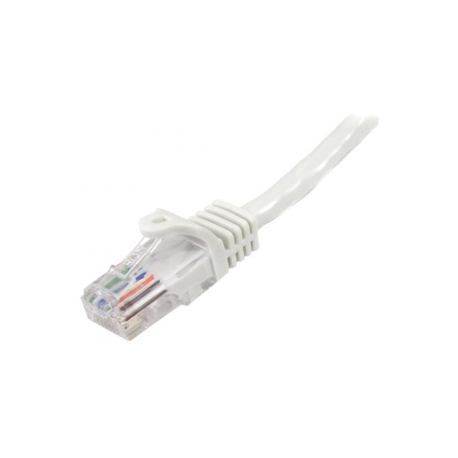 StarTech.com 10m White Cat5e  /  Cat 5 Snagless Ethernet Patch Cable 10 m - Patch cable - RJ-45 (M) to RJ-45 (M) - 10 m - UTP - CAT 5e - snagless - white - 2
