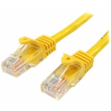 StarTech.com 10m Yellow Cat5e  /  Cat 5 Snagless Ethernet Patch Cable 10 m - Patch cable - RJ-45 (M) to RJ-45 (M) - 10 m - UTP - CAT 5e - snagless, stranded - yellow