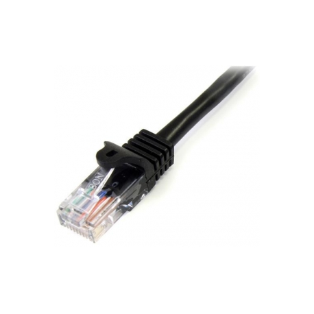 StarTech.com 10m Black Cat5e  /  Cat 5 Snagless Ethernet Patch Cable 10 m - Patch cable - RJ-45 (M) to RJ-45 (M) - 10 m - UTP - CAT 5e - snagless - black - 2