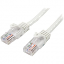 StarTech.com CAT5e Cable - 7 m White Ethernet Cable - Snagless - CAT5e Patch Cord - CAT5e UTP Cable - RJ45 Network Cable - Patch cable - RJ-45 (M) to RJ-45 (M) - 7 m - UTP - CAT 5e - snagless - white