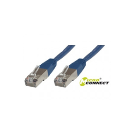 MicroConnect - Network cable - RJ-45 (M) to RJ-45 (M) - 1.5 m - FTP - CAT 6 - blue - 0