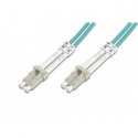 DIGITUS - Patch cable - LC multi-mode (M) to LC multi-mode (M) - 10 m - fibre optic - 50 / 125 micron - OM3 - halogen-free