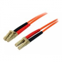 StarTech.com 10m Fiber Optic Cable - Multimode Duplex 50 / 125 - LSZH - LC / LC - OM2 - LC to LC Fiber Patch Cable - Patch cable - LC multi-mode (M) to LC multi-mode (M) - 10 m - fibre optic - duplex - 50 / 125 micron - orange - for P / N: GLCLHSMDSTTA, GLCSXMMDST, GLCSXMMDSTT, JD118BST, MASFP1GBSXST, SFP100BFXST