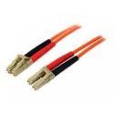 StarTech.com 3m Fiber Optic Cable - Multimode Duplex 50 / 125 - LSZH - LC / LC - OM2 - LC to LC Fiber Patch Cable - Network cable - LC multi-mode (M) to LC multi-mode (M) - 3 m - fibre optic - duplex - 50 / 125 micron - for P / N: GLCLHSMDSTTA, GLCSXMMDST, GLCSXMMDSTT, JD118BST, MASFP1GBSXST, SFP100BFXST