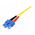 StarTech.com 7m Fiber Optic Cable - Single-Mode Duplex 9 / 125 - LSZH - LC / LC - OS1 - LC to LC Fiber Patch Cable (SMFIBLCLC7) - Patch cable - LC single-mode (M) to LC single-mode (M) - 7 m - fibre optic - duplex - 9 / 125 micron - OS1 - molded - yellow - for P / N: SFP100BBXDST, SFP100BBXUST, SFP10GBBXDST, SFP10GBBXUST, SFP10GBLRST, SFP10GBZRST