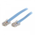 StarTech.com Cisco Console Rollover Cable - RJ45 Ethernet - Network cable - RJ-45 (M) to RJ-45 (M) - 6 ft - molded, flat - blue - ROLLOVERMM6 - Network cable - RJ-45 (M) to RJ-45 (M) - 1.8 m - molded, flat - blue