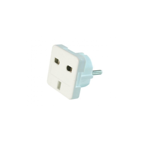 Cablexpert A-AC-UKEU-001 - Power adapter - power (P) to power (F) - white - United Kingdom, Europe - 0