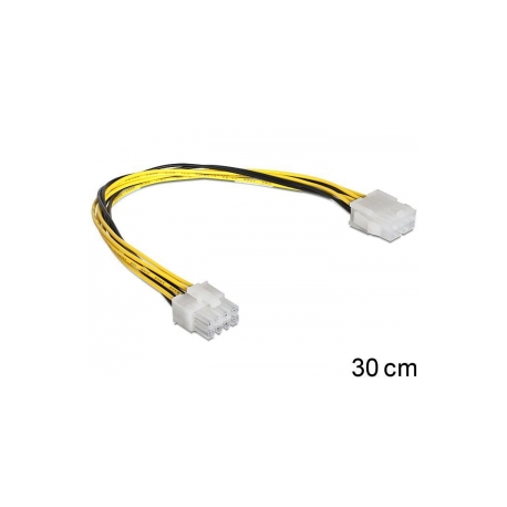 DeLOCK - Power extension cable - 8 pin internal power (F) to 8 pin internal power (M) - 30 cm - 0