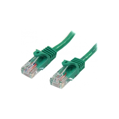 StarTech.com 5m Green Cat5e  /  Cat 5 Snagless Ethernet Patch Cable 5 m - Network cable - RJ-45 (M) to RJ-45 (M) - 5 m - UTP - CAT 5e - snagless, stranded - green - 1