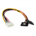 StarTech.com 12in LP4 to 2x Latching SATA Power Y Cable Splitter Adapter - 4 Pin LP4 to Dual SATA Y Splitter - Power adapter - 4 PIN internal power (M) to SATA power (F) - 30 cm - latched - for P / N: 35S24M2NGFF, HSB13SATSASB, HSB1SATSASBA, HSB1SATSASVA, HSB43SATSASB, S32M2NGFFPEX