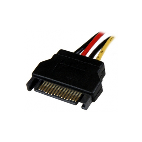 StarTech.com 12in SATA to LP4 Power Cable Adapter F / M - SATA to LP4 Power Adapter - SATA Female to LP4 Male Power Cable - 12 inch (LP4SATAFM12) - Power adapter - 4 PIN internal power (F) to SATA power (M) - 30.48 cm - for P / N: SATSASBP425 - 2