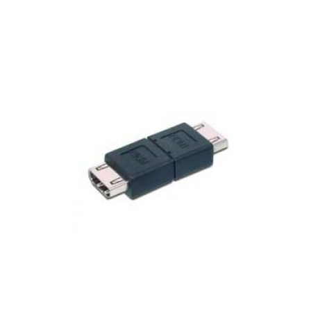 DIGITUS - HDMI adapter - HDMI female to HDMI female - shielded - black - 0