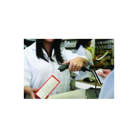 Honeywell Voyager 1200g - Barcode scanner - handheld - linear imager - 100 line  /  sec - decoded - USB - 6