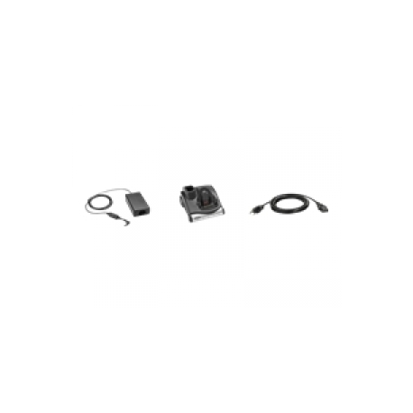 Zebra Single Slot Cradle Kit - Docking cradle - RS-232 / USB - United States - for Zebra MC9090-G, MC9090-K, MC9090-S, MC909X-K, MC909X-S, MC9190-G, MC92N0, MC92N0-G Premium - 0