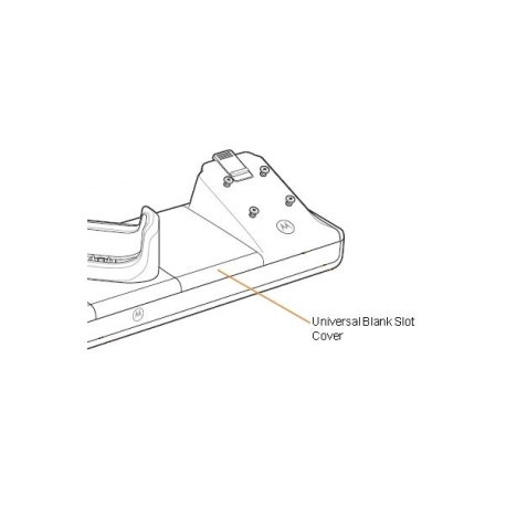 Zebra - Charging cradle slot cover (pack of 5) - for P / N: CRDUNIV-XX-5000R - 2