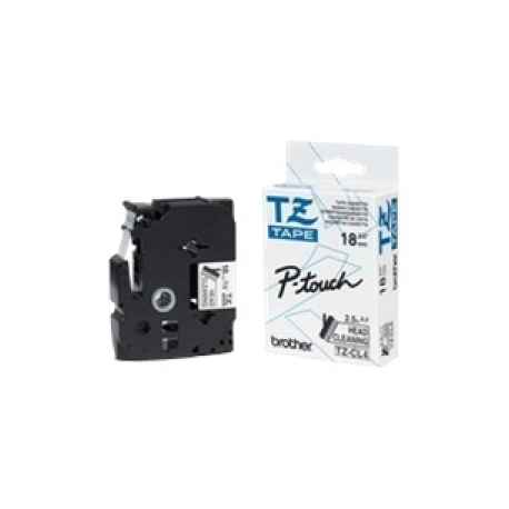 Brother TZe-CL4 - Roll (1.8 cm x 8 m) 1 cassette(s) cleaning tape - for Brother PT-D600; P-Touch PT-3600, D400, D450, D800, E550, P900, P950; P-Touch EDGE PT-P750 - 0