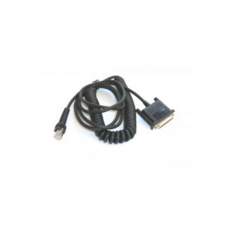 Datalogic CAB-474 - Serial / power cable - DB-25 (F) - 3.7 m - coiled - 1
