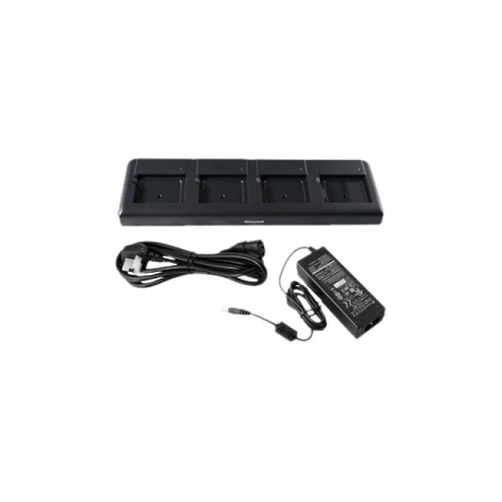 Honeywell Quad Battery Charger - Battery charger - output connectors: 4 - Europe - for P / N: BAT-EDA50K-1 - 0