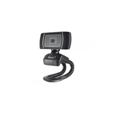 Trust Trino HD Video Webcam - Webcam - colour - 1280 x 720 - audio - USB 2.0 - 0
