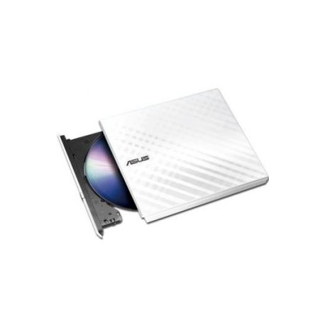 ASUS SDRW-08D2S-U LITE - Disk drive - DVD±RW (±R DL) / DVD-RAM - 8x / 8x / 5x - USB 2.0 - external - white - 1