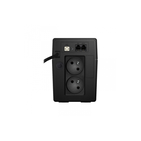 PowerWalker VI 650 LCD - UPS - AC 162-290 V - 360 Watt - 650 VA - 7 Ah - USB - output connectors: 2 - 0