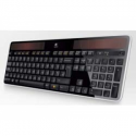 Logitech Wireless Solar K750 - Keyboard - wireless - 2.4 GHz - German