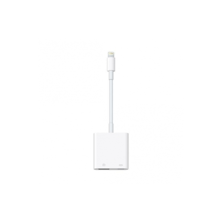 Apple Lightning to USB 3 Camera Adapter - Lightning adapter - Lightning male to USB, Lightning female - for iPad / iPhone (Lightning) - 1