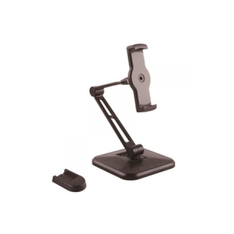 StarTech.com Universal Tablet Stand - Portable Tablet Stand w /  Optional Wallmount Base - Adjustable Pivoting Tablet Stand (ARMTBLTDT) - Mounting kit (wall plate, stand base, knob, base cover) - for tablet (adjustable arm) - plastic, aluminium - screen size: 4.7"-12.9" - wall-mountable - for P / N: DK30CHPH, STSCART - 0